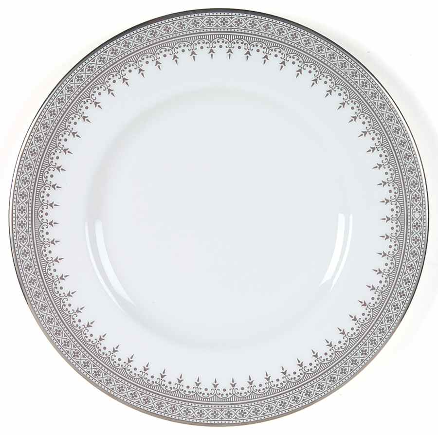 Piper Platinum Salad Plate by Royal Doulton-1