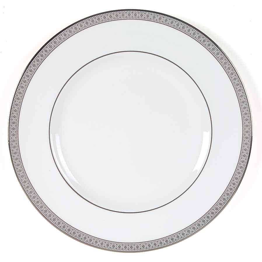 Piper Platinum Dinner Plate by Royal Doulton-1