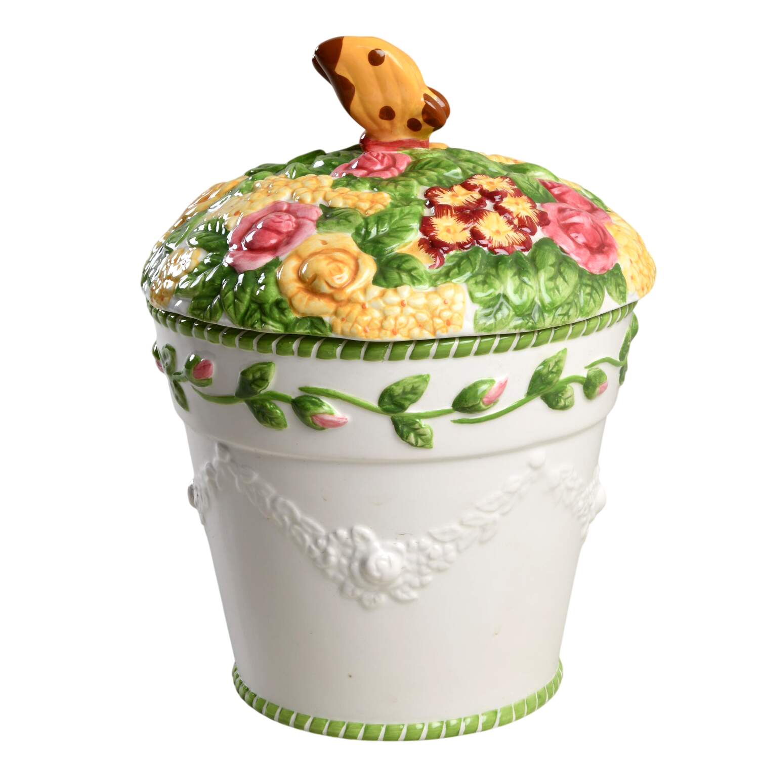 Seasons of Colour (Spring Accessories) Medium Canister & Lid by Royal Albert-1