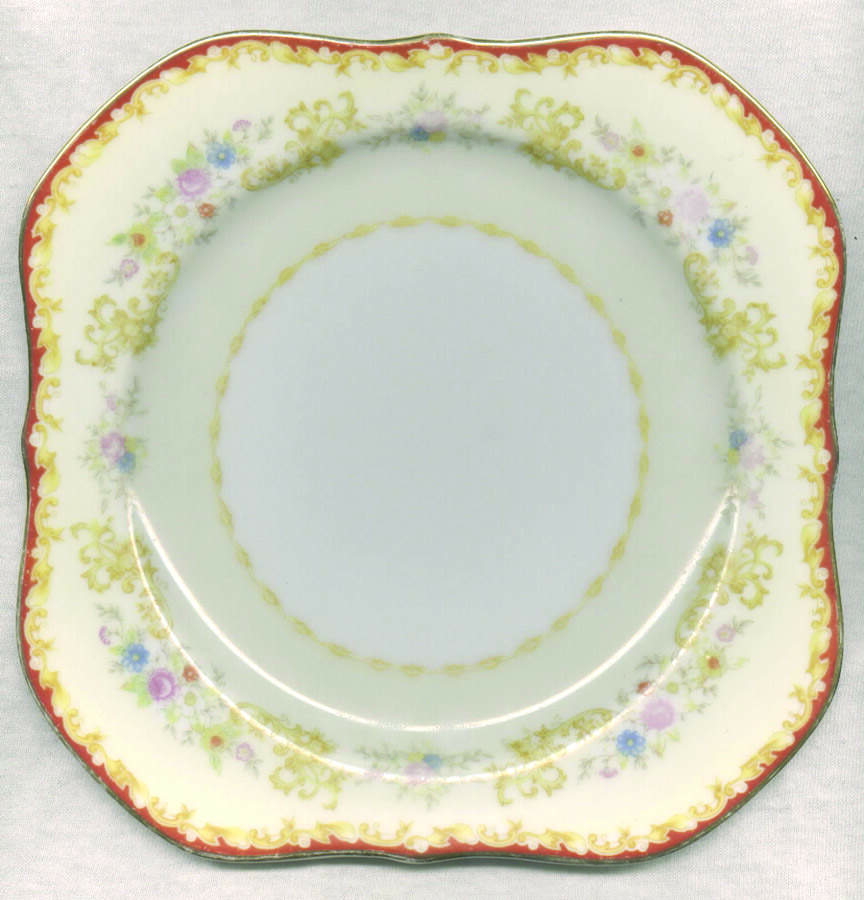 RNS20 Square Salad Plate by Ransom (Japan)-1