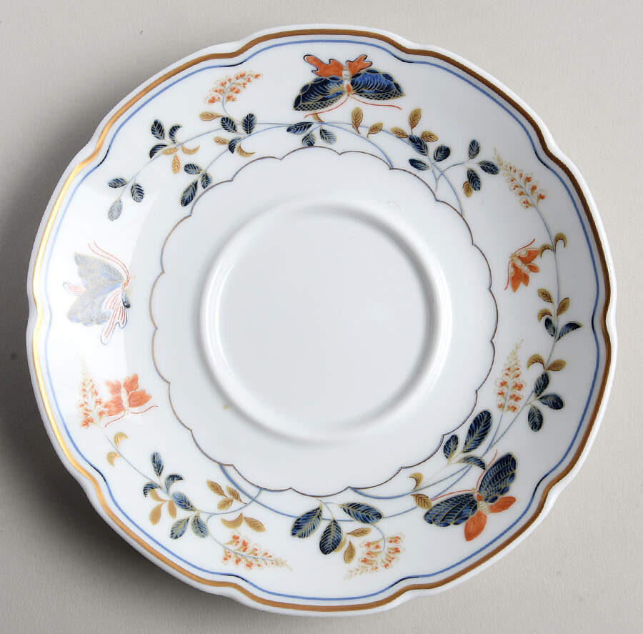 Papillons Saucer by Raynaud-1