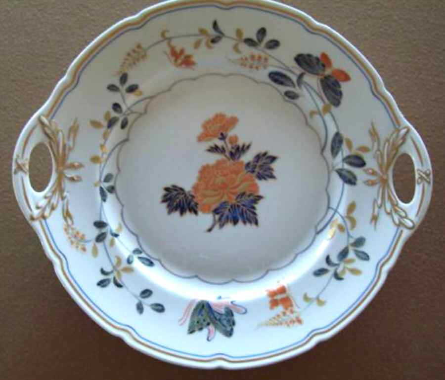 Papillons Handled Cake Plate by Raynaud-1
