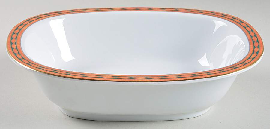 Toscane 9" Oval Vegetable Bowl by Raynaud-1