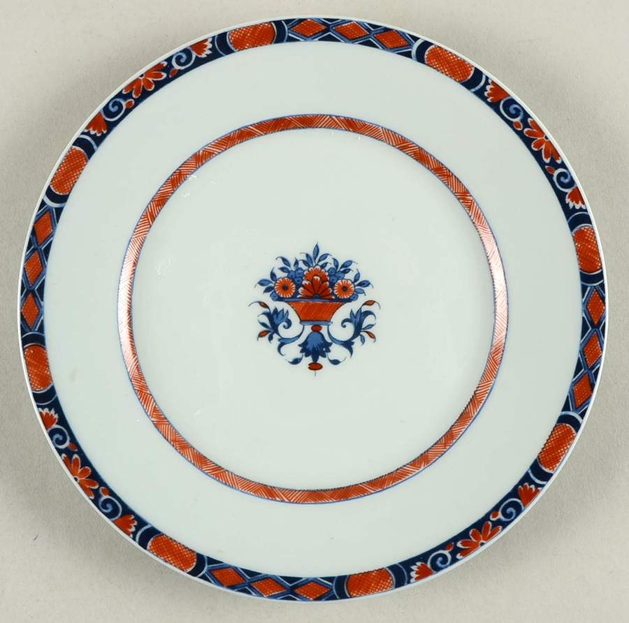 Jumieges (Celadon Background) Salad Plate by Raynaud-1