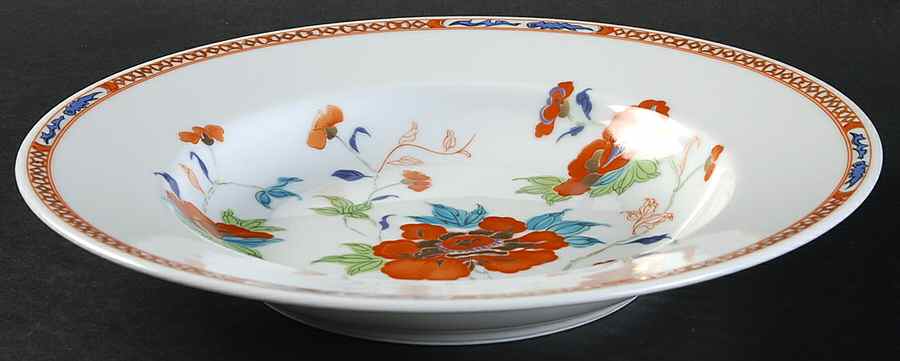 Hokusai Large Rim Soup Bowl by Raynaud-1