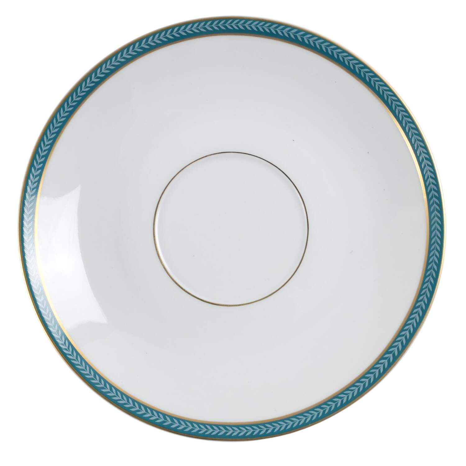 Laurier Bleu Saucer for Cream Soup Bowl by Raynaud-1