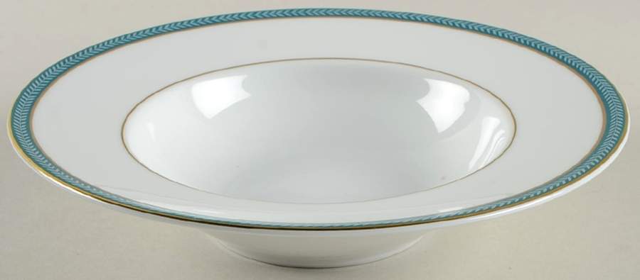 Laurier Bleu Rim Soup Bowl by Raynaud-1