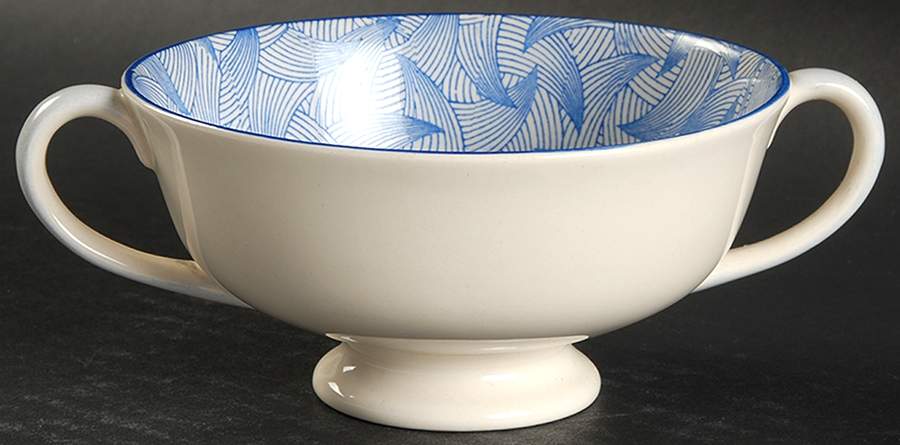 Envoy Footed Cream Soup Bowl by Royal Doulton-1