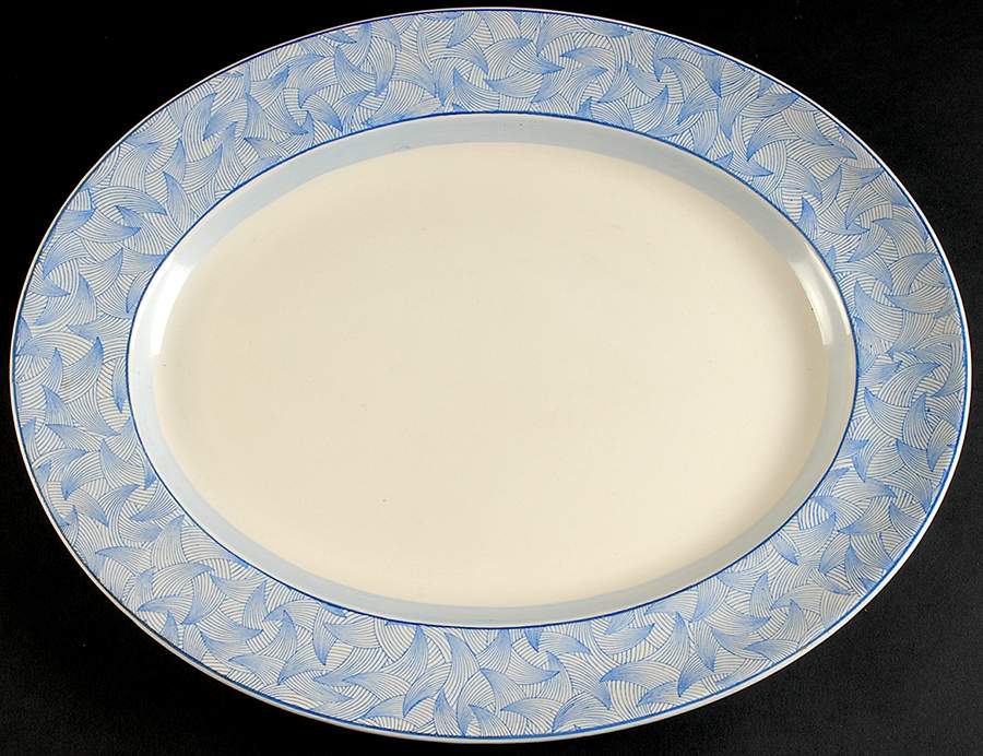 Envoy 15" Oval Serving Platter by Royal Doulton-1