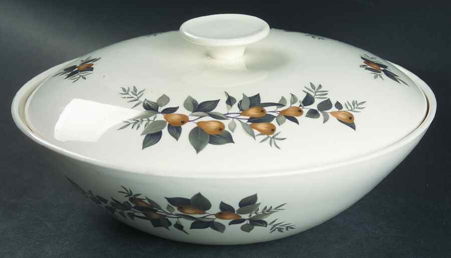 Conference Round Covered Vegetable by Ridgway (Ridgways)-1