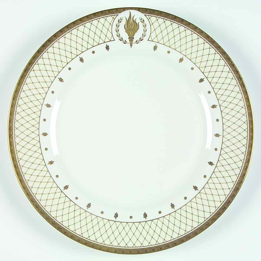 Empire Flame Dinner Plate by Royal Worcester-1