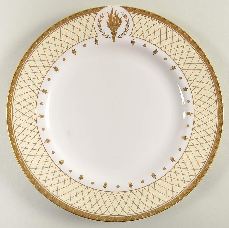 Empire Flame Luncheon Plate by Royal Worcester-1