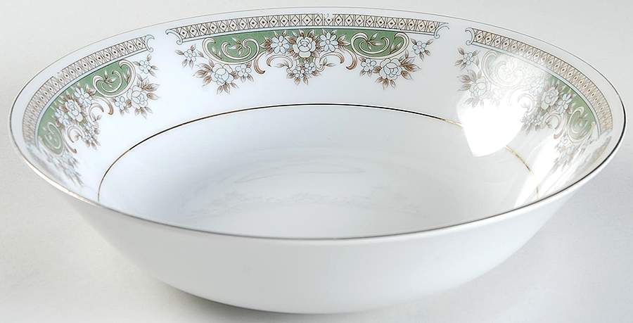 Alberta Gold 9" Round Vegetable Bowl by Ranmaru-1