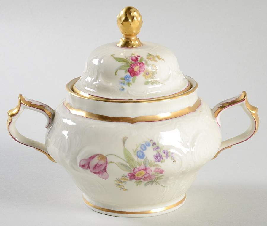 R1282 Sugar Bowl & Lid by Rosenthal - Continental-1