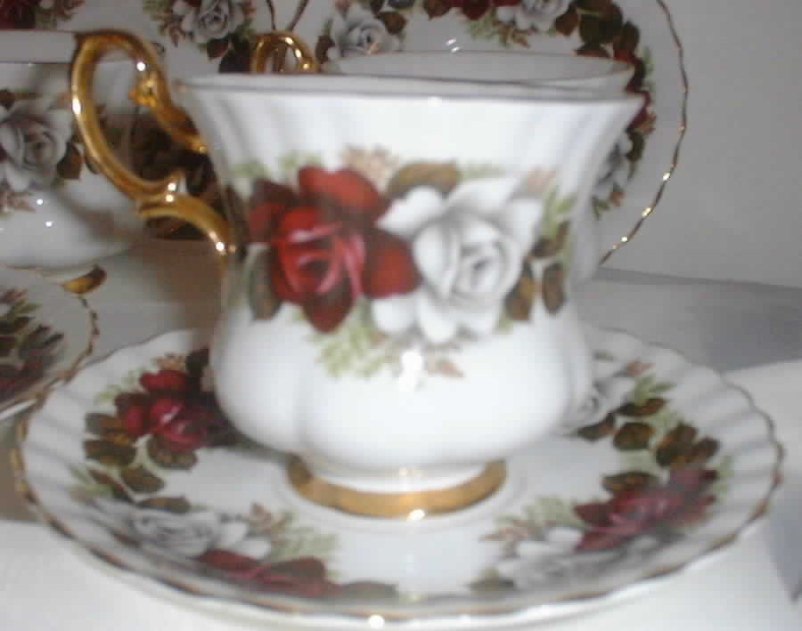 RIM9 Footed Cup & Saucer Set by Royal Imperial-1