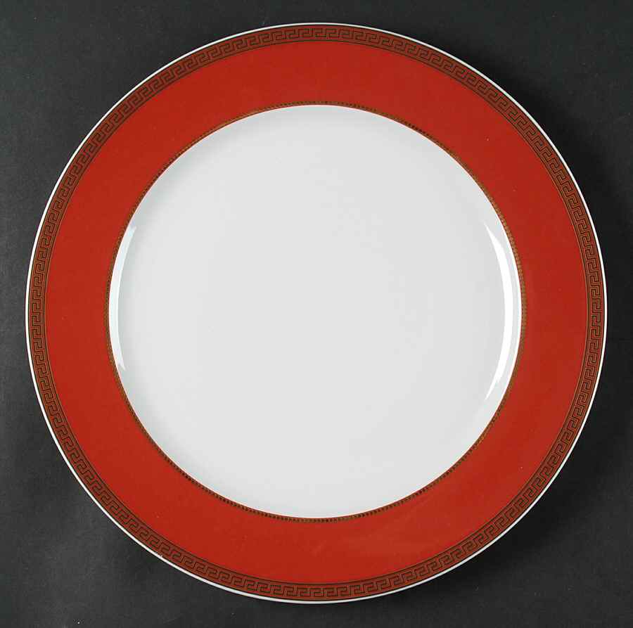 Color Collection Red Service Plate (Charger) by Rosenthal - Continental-1