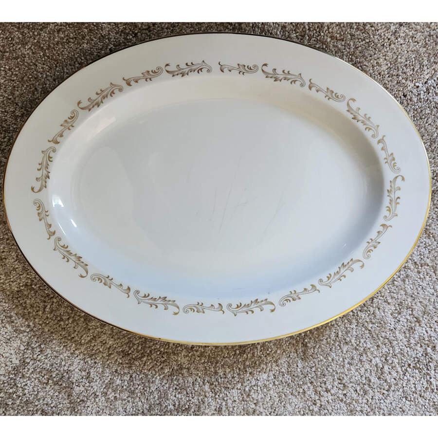 Citation 12" Oval Serving Platter by Royal Castle-1