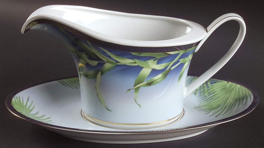 Jungle Gravy Boat & Underplate by Rosenthal - Continental-1