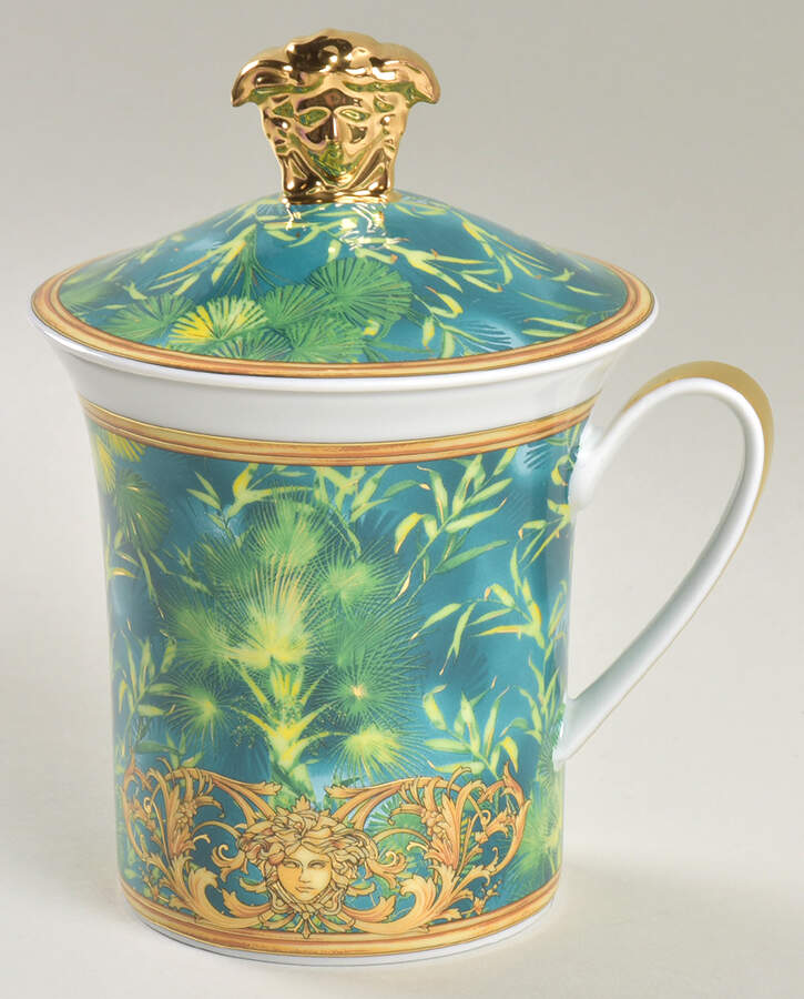 Jungle Mug & Lid (30th Anniversary Backstamp) by Rosenthal - Continental-1