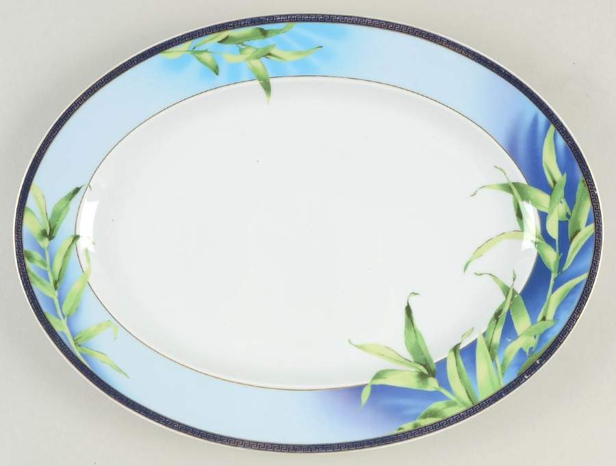 Jungle 15" Oval Serving Platter by Rosenthal - Continental-1