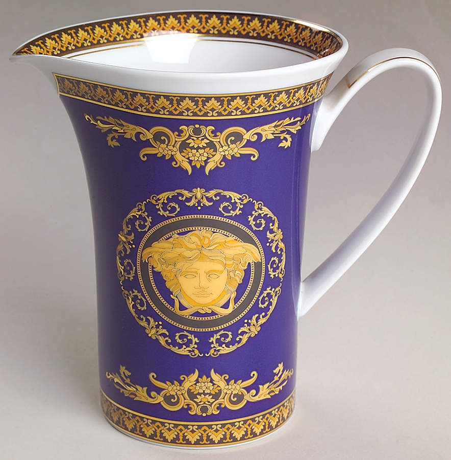 Medusa Blue 16 Oz Pitcher by Rosenthal - Continental-1