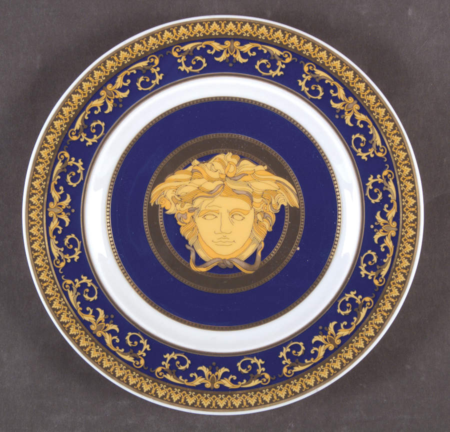 Medusa Blue Bread & Butter Plate by Rosenthal - Continental-1
