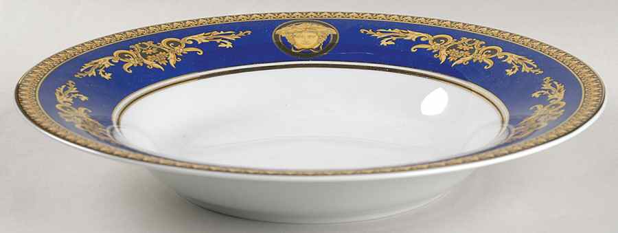 Medusa Blue Deep Dish by Rosenthal - Continental-1