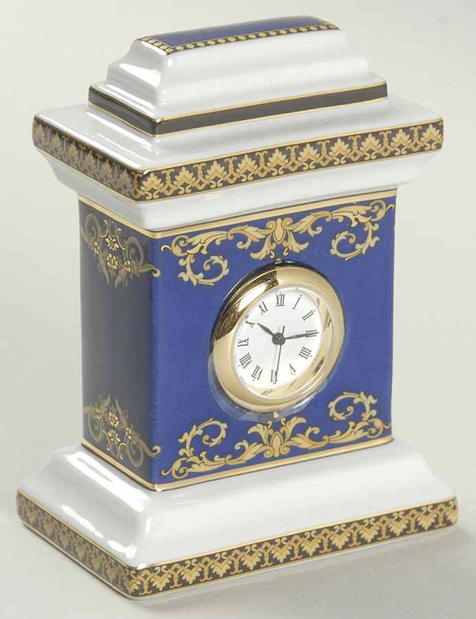 Medusa Blue Mini Clock by Rosenthal - Continental-1
