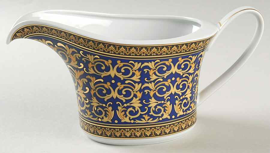 Medusa Blue Gravy Boat by Rosenthal - Continental-1