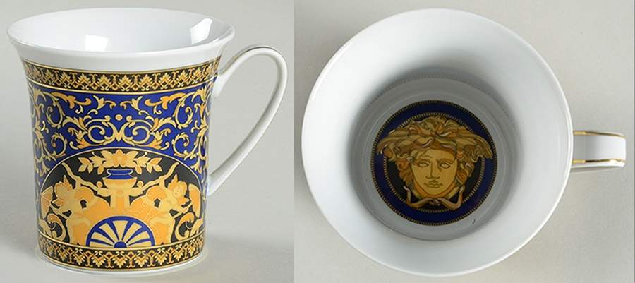 Medusa Blue Mug by Rosenthal - Continental-1