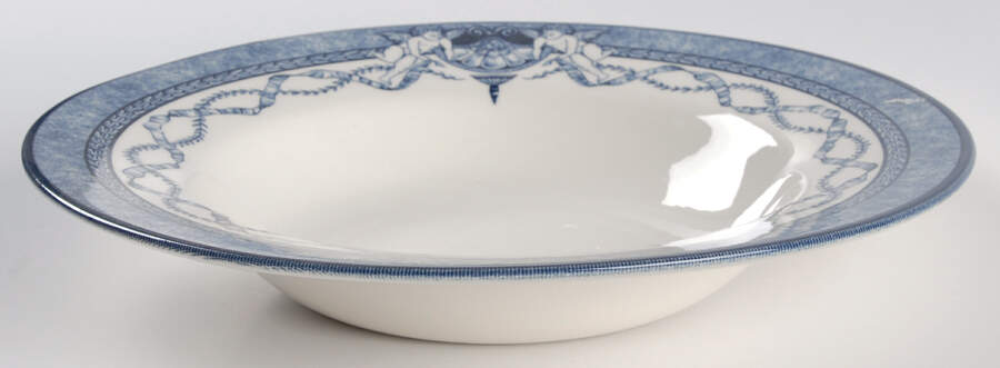 The Royal Palaces Large Rim Soup Bowl by Rosina-Queens-1