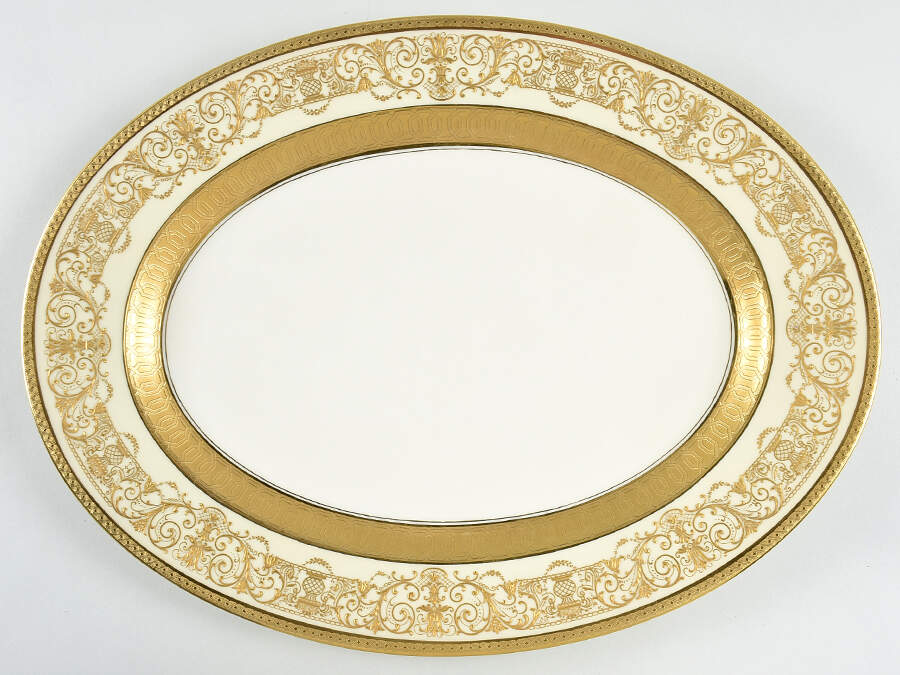 F8393 15" Oval Serving Platter by Rosenthal - Continental-1