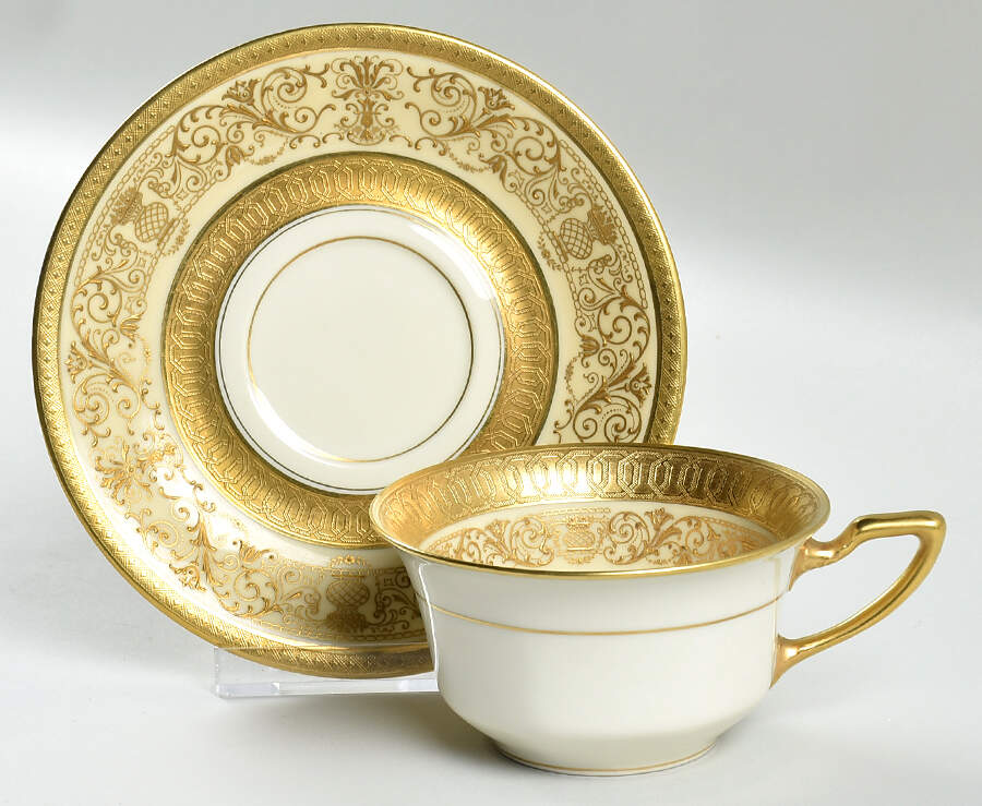F8393 Flat Cup & Saucer Set by Rosenthal - Continental-1