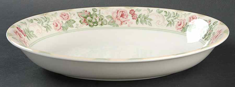 Bronte 10" Oval Vegetable Bowl by Royal Doulton-1