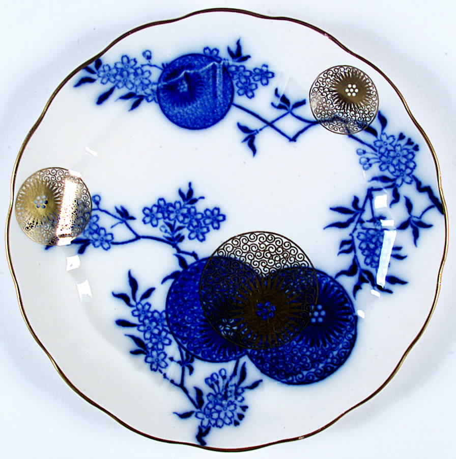 Persian Spray (Scalloped) Luncheon Plate by Royal Doulton-1