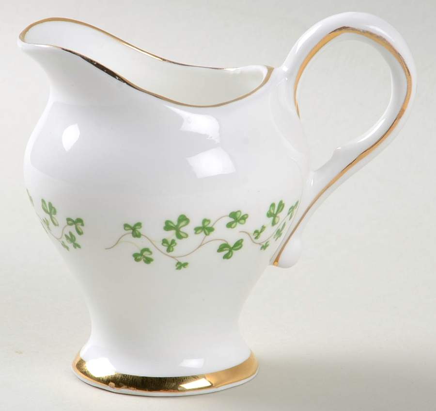 Shamrock Mini Creamer by Royal Tara-1