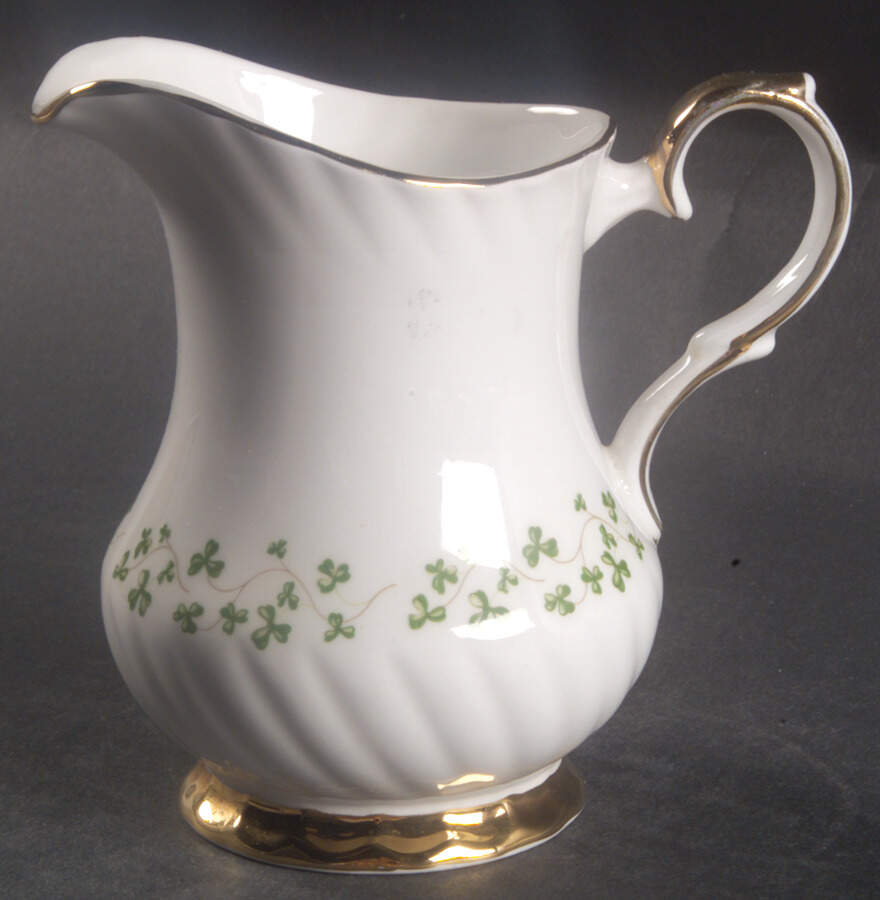 Shamrock Creamer by Royal Tara-1