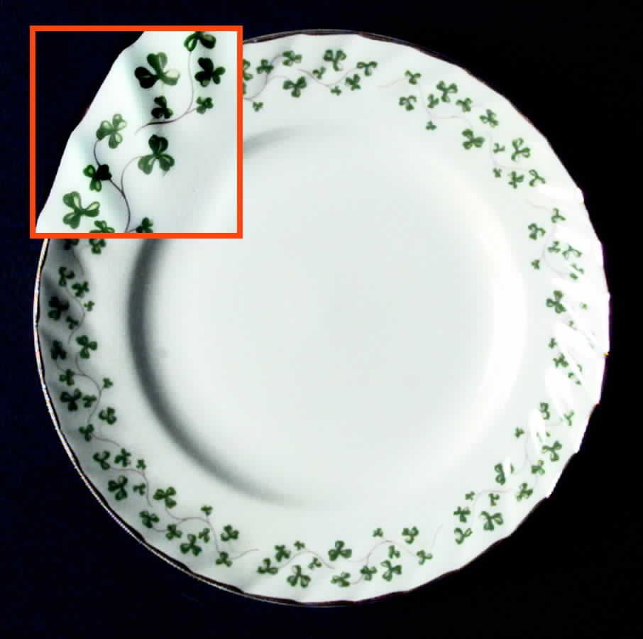 Shamrock Bread & Butter Plate by Royal Tara-1