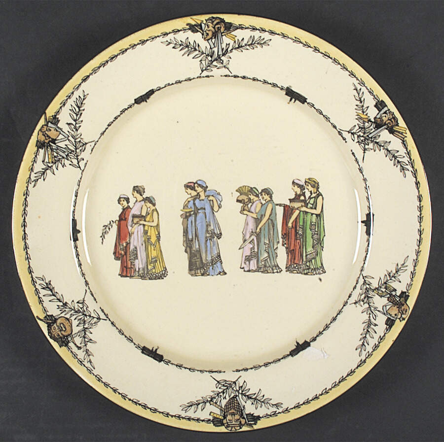 Athens Dinner Plate by Royal Doulton-1