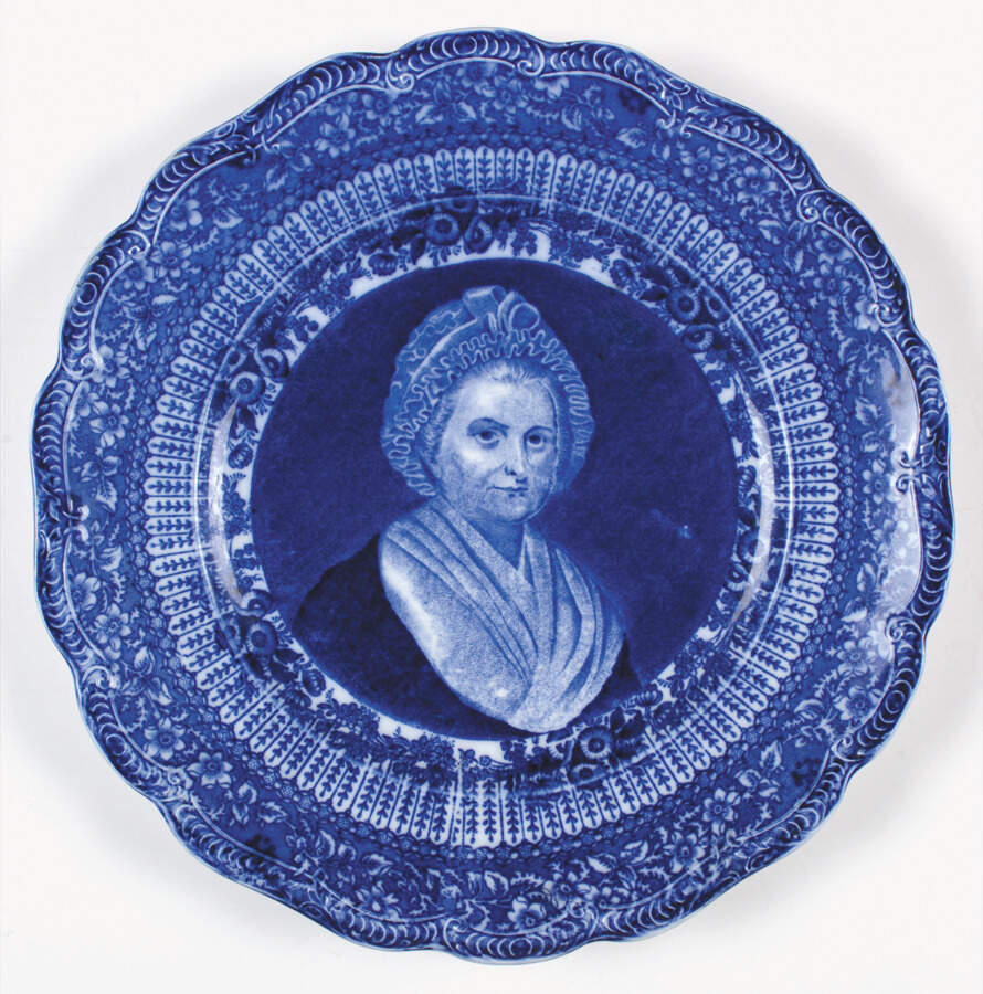 Grecian (Flow Blue, No Trim) Dinner Plate by Ridgway (Ridgways)-1