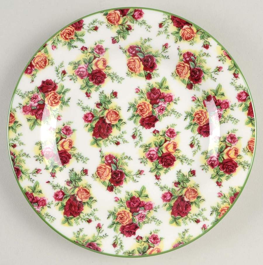 Afternoon Tea Salad Plate by Royal Albert-1