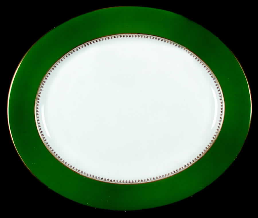 W8632 15" Oval Serving Platter by Royal Worcester-1