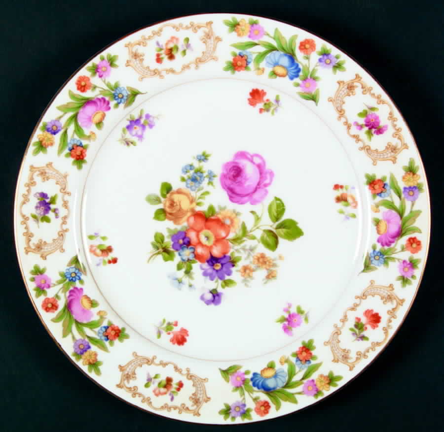 RO77 Dinner Plate by Rose (Japan)-1