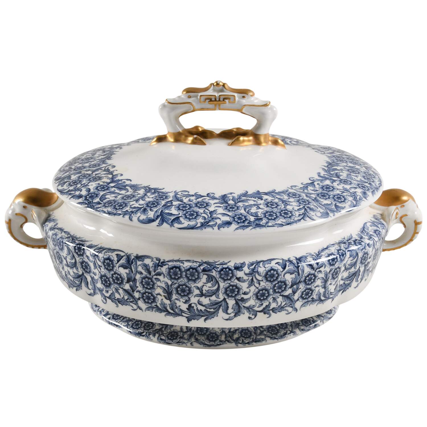 RW351 Round Covered Vegetable by Royal Worcester-1