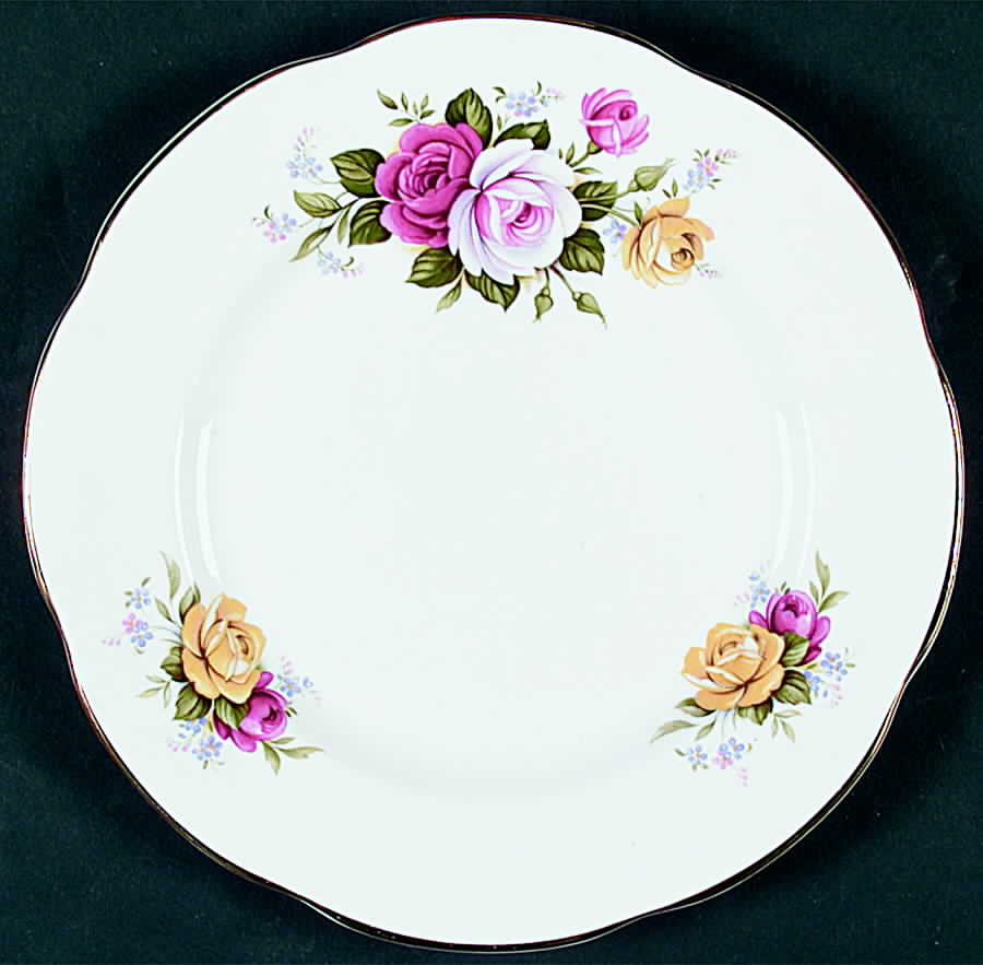 R2C7 Salad Plate by Royal Crest(England)-1