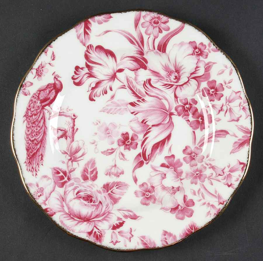 Paradise Red Salad Plate by Royal Albert-1