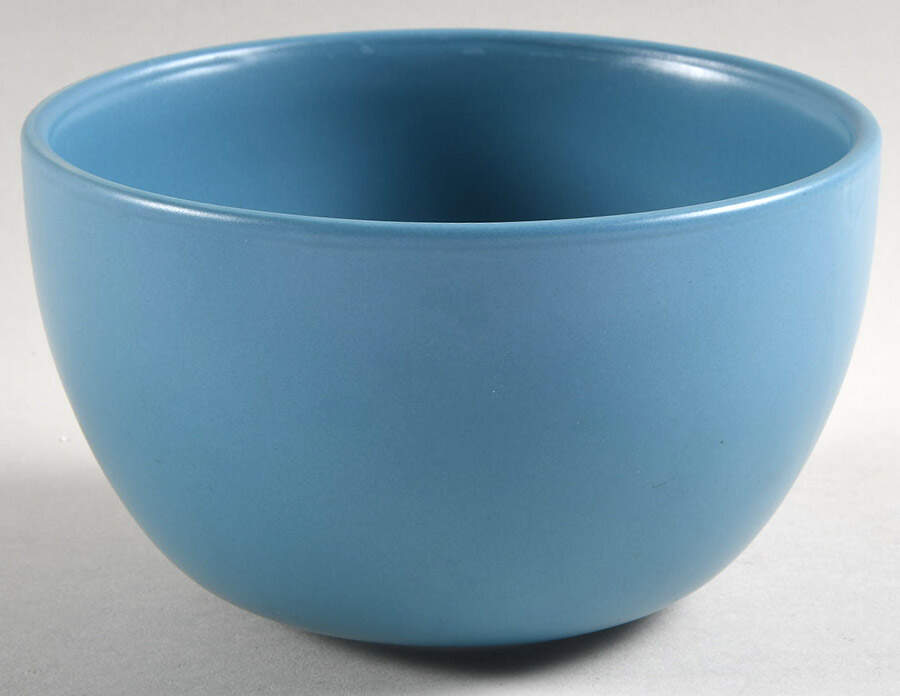 Garcia Teal (Matte) Coupe Cereal Bowl by Retroneu-1