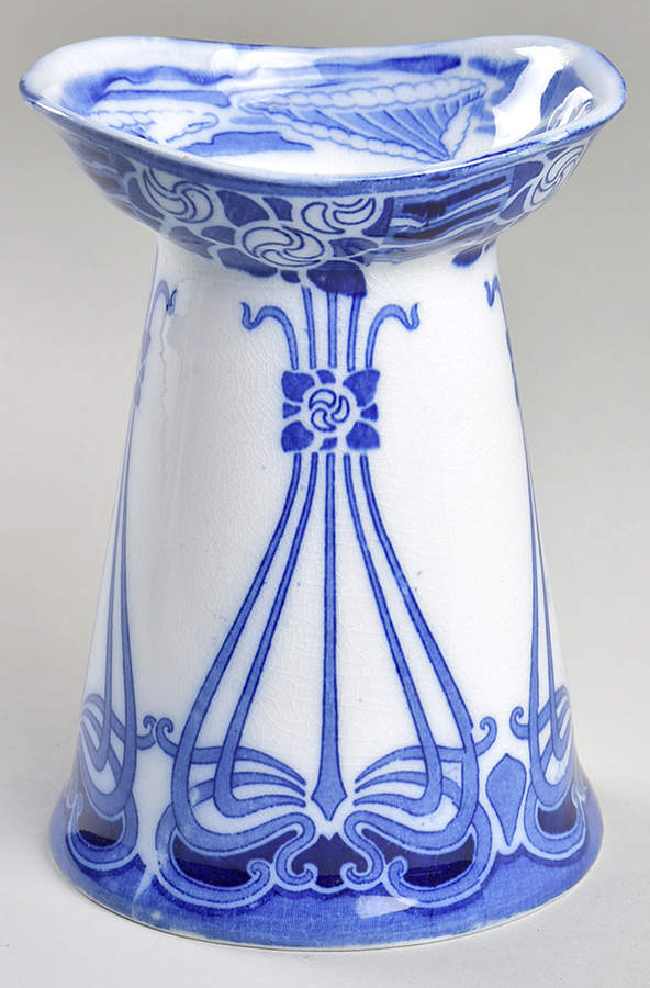Aubrey Flow Blue 6" Vase by Royal Doulton-1