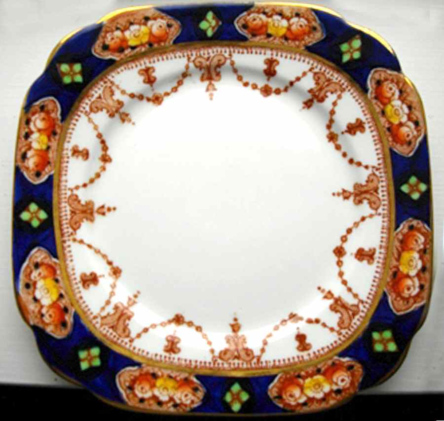 ROA113 Square Bread & Butter Plate by Royal Albert-1