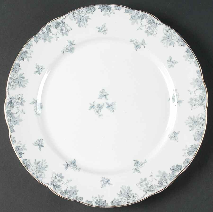 Nestor Black (Gold Trim) Dinner Plate by Ridgway (Ridgways)-1
